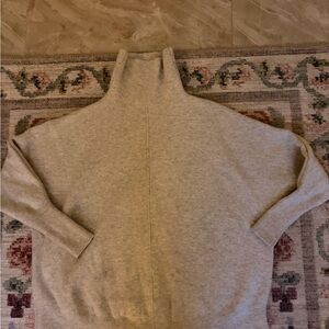 Kokun One Size Turtleneck/ Mock Neck Sweater Women’s – Gray